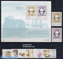 Madeira 1980 Yearset 1980 (8v+1s/s), Mint NH, Various - Yearsets (by Country) - Ohne Zuordnung