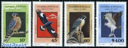 Saint Vincent & The Grenadines 1986 Birds Of Prey 4v, Mint NH, Nature - Birds - Birds Of Prey - St.Vincent E Grenadine