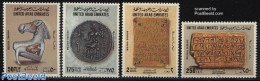 United Arab Emirates 1995 Archaeology 4v, Mint NH, History - Nature - Various - Archaeology - Horses - Money On Stamps.. - Archeologie