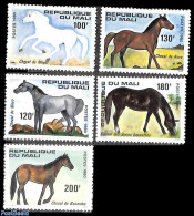 Mali 1980 Horses 5v, Mint NH, Nature - Horses - Mali (1959-...)