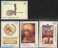 Türkiye 1987 Suleyman II 4v, Mint NH - Altri & Non Classificati