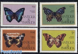 Antigua & Barbuda 1985 Butterflies 4v, Mint NH, Nature - Butterflies - Antigua Et Barbuda (1981-...)