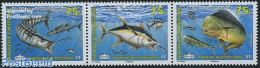 New Caledonia 2010 Fish Market 3v [::], Mint NH, Nature - Fish - Ungebraucht