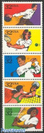 United States Of America 1995 Sports 5v [::::], Mint NH, Sport - Baseball - Golf - Sport (other And Mixed) - Tennis - Ongebruikt