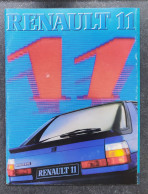 Catalogue Renault 11 - 1983 - Reclame