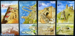 Israel 2011 Herods Building Projects 4v, Mint NH, Transport - Ships And Boats - Art - Architects - Nuevos (con Tab)