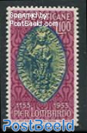 Vatican 1953 Petrus Lombardus 1v, Unused (hinged), Religion - Religion - Ongebruikt