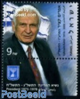 Israel 2011 Ephraim Katzir 1v, Mint NH, History - Politicians - Nuevos (con Tab)