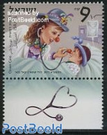 Israel 2011 Clini Clowns 1v, Mint NH, Health - Performance Art - Health - Circus - Unused Stamps (with Tabs)