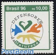 Brazil 1996 Nature Protection 1v, Mint NH, Nature - Environment - Fish - Ongebruikt