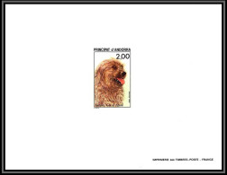 épreuve De Luxe / Deluxe Proof Andorre Andorra N°373 Chien (dog) De Berger - Unused Stamps