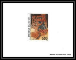 épreuve De Luxe / Deluxe Proof Andorre Andorra N°363 Tableau (tableaux Painting) De L'église De La Cortinada Church - Unused Stamps