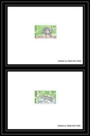 épreuve De Luxe / Deluxe Proof Andorre Andorra N°382 / 383 Sanglier Wild Boar Triton - Unused Stamps