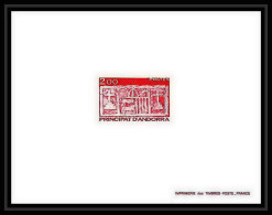 épreuve De Luxe / Deluxe Proof Andorre Andorra N°322 Ecu Primitif Des Vallées - Unused Stamps