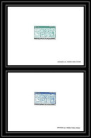 épreuve De Luxe / Deluxe Proof Andorre Andorra N°335 / 336 Ecu Primitif Des Vallées - Unused Stamps