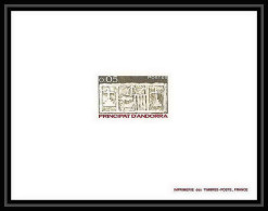 épreuve De Luxe / Deluxe Proof Andorre Andorra N°319 Ecu Primitif Des Vallées - Unused Stamps