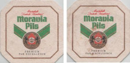 5002003 Bierdeckel Quadratisch - Moravia - Premium Par Excellence - Beer Mats