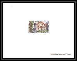 épreuve De Luxe / Deluxe Proof Andorre Andorra N°289 Maison Des Vallées  - Unused Stamps