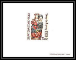 épreuve De Luxe / Deluxe Proof Andorre Andorra N°271 Tableau (tableaux Painting) Vierge De Sispony - Unused Stamps