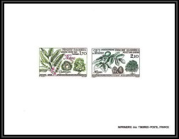 épreuve De Luxe / Deluxe Collective Proof Andorre Andorra N°331/332 Faune Flore Arbres Tree Flowers - Unused Stamps