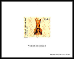 Andorre (Andorra) N°461 Vierge De Méritxell Verge De Bloc BF Non Dentelé Sans Gomme (*) (Imperforate) - Unused Stamps