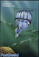 Comoros 1998 Marine Life S/s, Mastigias Papua, Mint NH, Nature - Fish - Peces