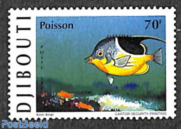 Djibouti 1999 Coral Fish 1v, Mint NH, Nature - Fish - Poissons