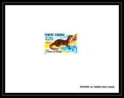 Andorre (Andorra) N°394 Loutre Otter Ottar Ludria Animals Faune Faune épreuve De Luxe / Deluxe Proof 1990 - Rongeurs