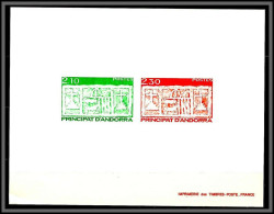 Andorre (Andorra) N°390/391 Ecu Primitif Des Vallées épreuve De Luxe Collective (deluxe Proof) 1991 - Unused Stamps