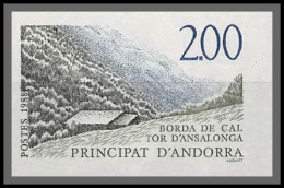 Andorre (Andorra) N°372 Métairie Dite ''Tor D'Ansalonga'' Non Dentelé Imperf Mnh **  - Ungebraucht