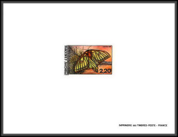 Andorre (Andorra) N°362 Papillons De Nuit Butterflies épreuve De Luxe (deluxe Proof) 1987 - Unused Stamps