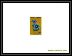 Andorre (Andorra) N°245 Gentiane Fleur Flowers Flower Fleurs Gentian épreuve De Luxe (deluxe Proof) 1975 - Neufs