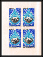 Andorre (Andorra) N°197 Charte Europenne De L'eau European Water Europa 1969 Non Dentelé Imperf ** MNH Bloc 4 Cote 260  - Neufs