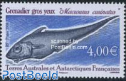 French Antarctic Territory 2008 Fish (Grenadier Gros Yeux) 1v, Mint NH, Nature - Fish - Unused Stamps