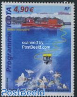 French Antarctic Territory 2008 ICOTA Programme 1v, Mint NH, Nature - Transport - Fish - Ships And Boats - Neufs