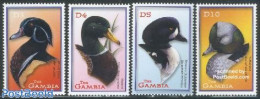 Gambia 2001 Ducks 4v, Mint NH, Nature - Birds - Ducks - Gambia (...-1964)