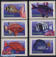 Grenada 2000 Tropical Fish 6v, Mint NH, Nature - Fish - Poissons