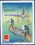 Guinea, Republic 2001 Philanippon, Dendrocygna Viduata S/s, Mint NH, Nature - Birds - Ducks - Philately - Autres & Non Classés