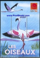 Guinea, Republic 2001 Philanippon, Flamingo S/s, Mint NH, Nature - Birds - Autres & Non Classés