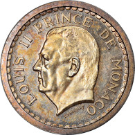 Monnaie, Monaco, 2 Francs, Undated (1943), ESSAI, SPL+, Argent, KM:E13 - 1922-1949 Louis II.