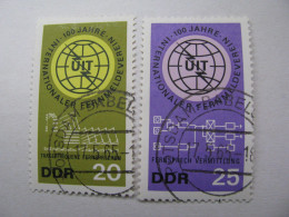 DDR  1113 - 1114  O  ERSTTAGSSTEMPEL - Used Stamps