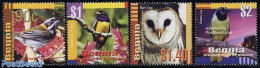 Saint Vincent & The Grenadines 2004 Bequia, Birds 4v, Mint NH, Nature - Birds - Owls - St.Vincent & Grenadines