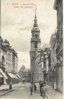 Mons Rue De Nimy  Eglise Sainte Elisabeh N°44 - Mons