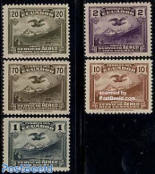 Ecuador 1937 Airmail 5v, Mint NH, Nature - Birds - Birds Of Prey - Equateur