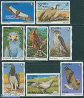 Gambia 1993 Birds Of Prey 8v, Mint NH, Nature - Birds - Birds Of Prey - Gambie (...-1964)