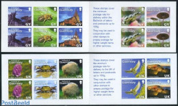 Guernsey 2007 Societe Guernesiaise 2 Booklets S-a, Mint NH, Nature - Animals (others & Mixed) - Birds - Frogs & Toads .. - Paddestoelen