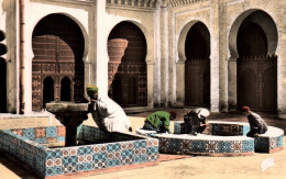 CPSM - TLEMCEN - Intérieur De La Gde Mosquée Ablutions - Edition CAP (format 9x14) - Tlemcen