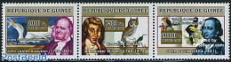 Guinea, Republic 2007 J.J. Audubon 3v [::], Mint NH, Nature - Birds - Owls - Autres & Non Classés