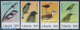 Liberia 2007 Birds 4v, Mint NH, Nature - Birds - Autres & Non Classés