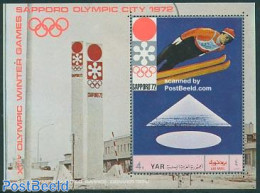 Yemen, Arab Republic 1970 Olympic Winter Games S/s, Mint NH, Sport - Olympic Winter Games - Autres & Non Classés